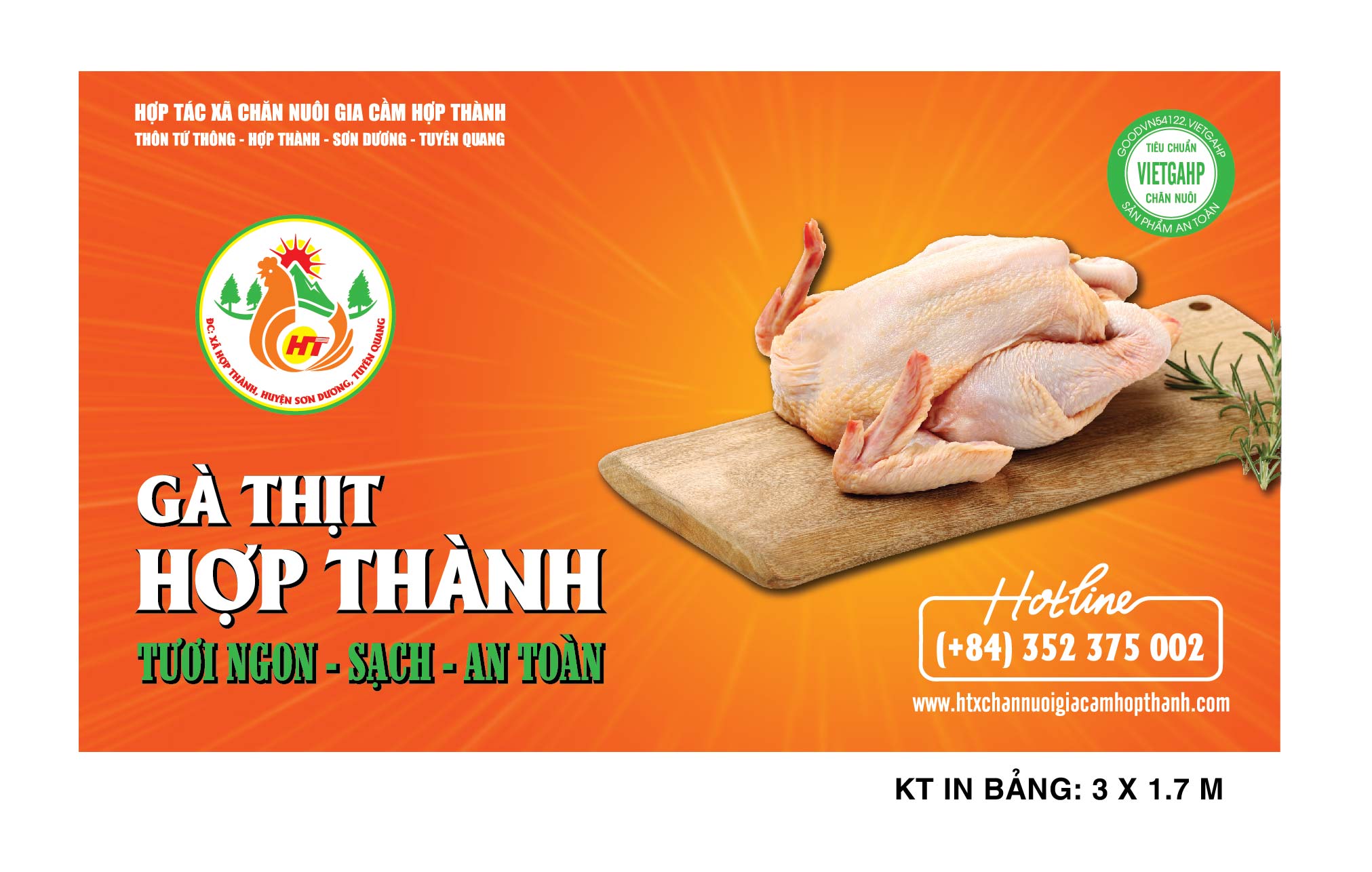 BẢNG QC NGOÀI TRỜI THỊT GÀ HỢP THÀNH-01